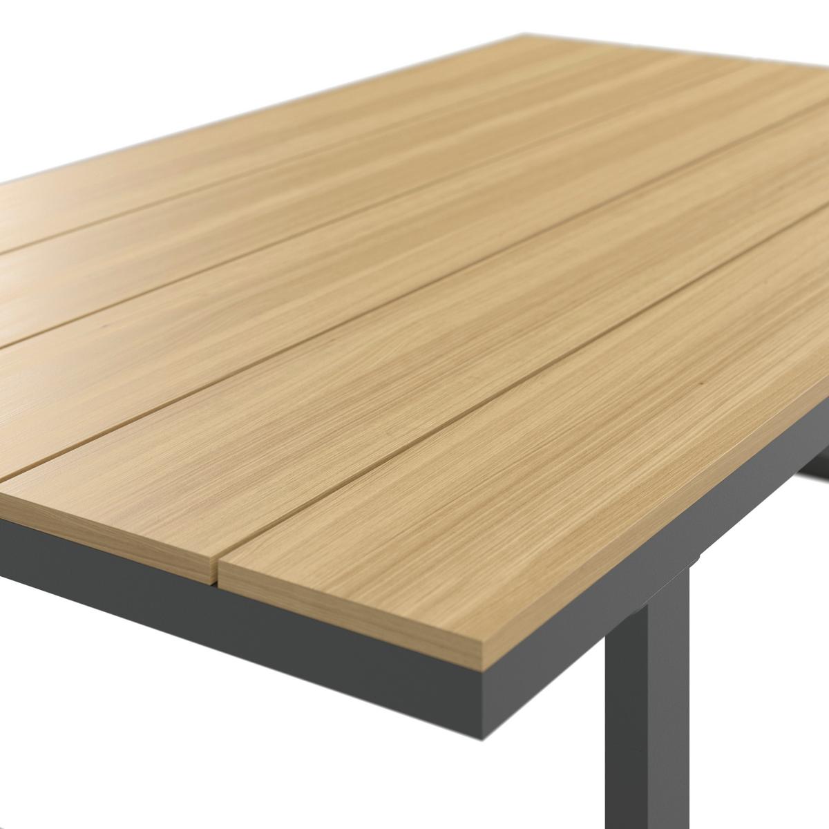 TERASOVÁ SEDACÍ SOUPRAVA ARIANNA - černá/krémová, Moderní, kov/textil (228cm) - Bessagi Garden