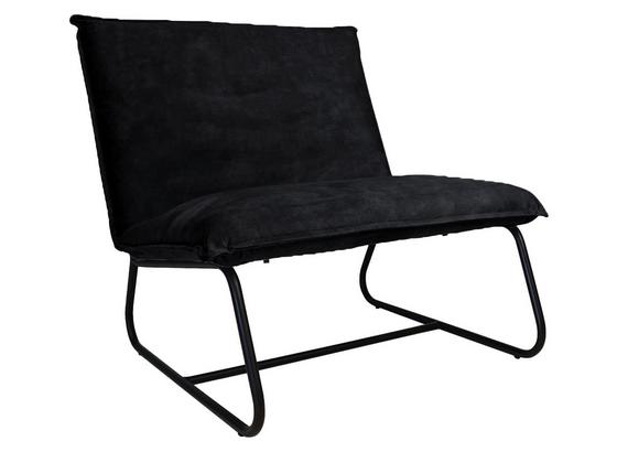 Sessel Paris Bench B: 83 cm Anthrazit - Anthrazit/Schwarz, MODERN, Textil (83/83/75cm) - Livetastic Sessel Paris Bench B: 83 cm Anthrazit - Anthrazit/Schwarz, MODERN, Textil (83/83/75cm) - Livetastic