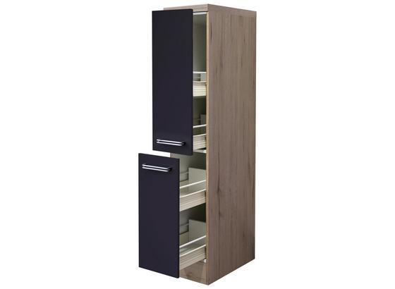 Potravinová Skříň Milano - barvy dubu/antracitová, Moderní, kompozitní dřevo (30/162/57cm) Potravinová Skříň Milano - barvy dubu/antracitová, Moderní, kompozitní dřevo (30/162/57cm)