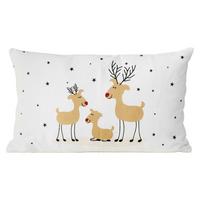 DEKORAČNÍ POLŠTÁŘ TIMBA - bílá, textil (50/30cm) - Mömax