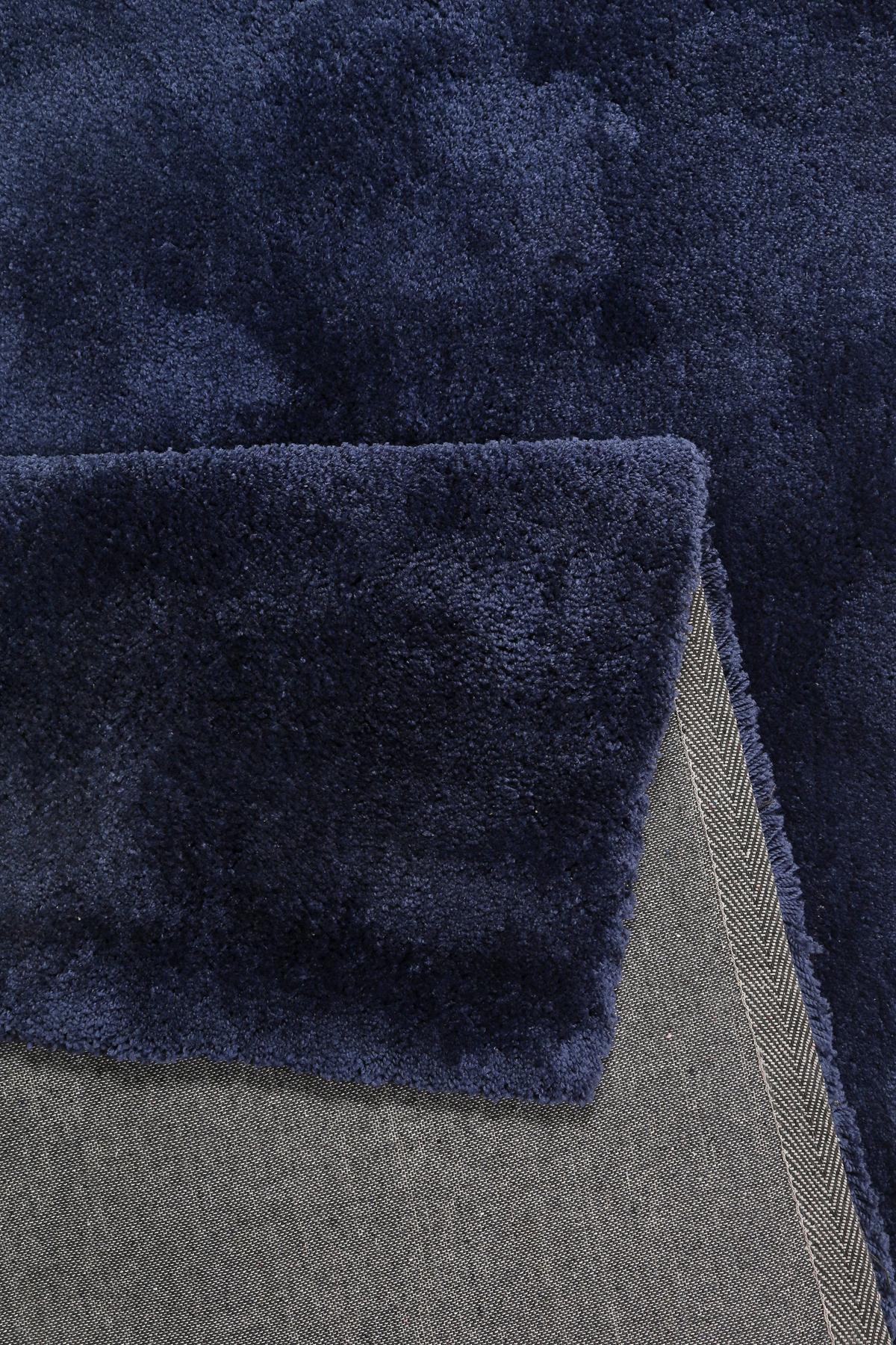 Hochflorteppich Blau Relaxx 160x230 cm - Blau/Dunkelblau, KONVENTIONELL, Textil (160/230cm) - Esprit