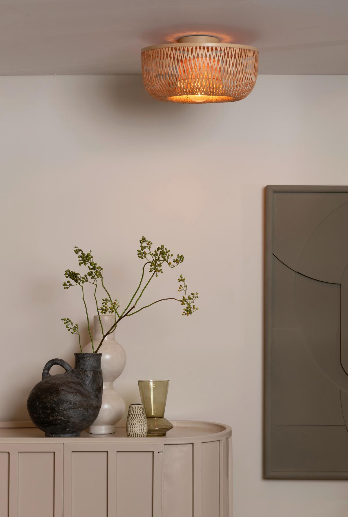 Deckenleuchte Barbados - Naturfarben, Basics, Naturmaterialien (35/15cm) - Good & Mojo