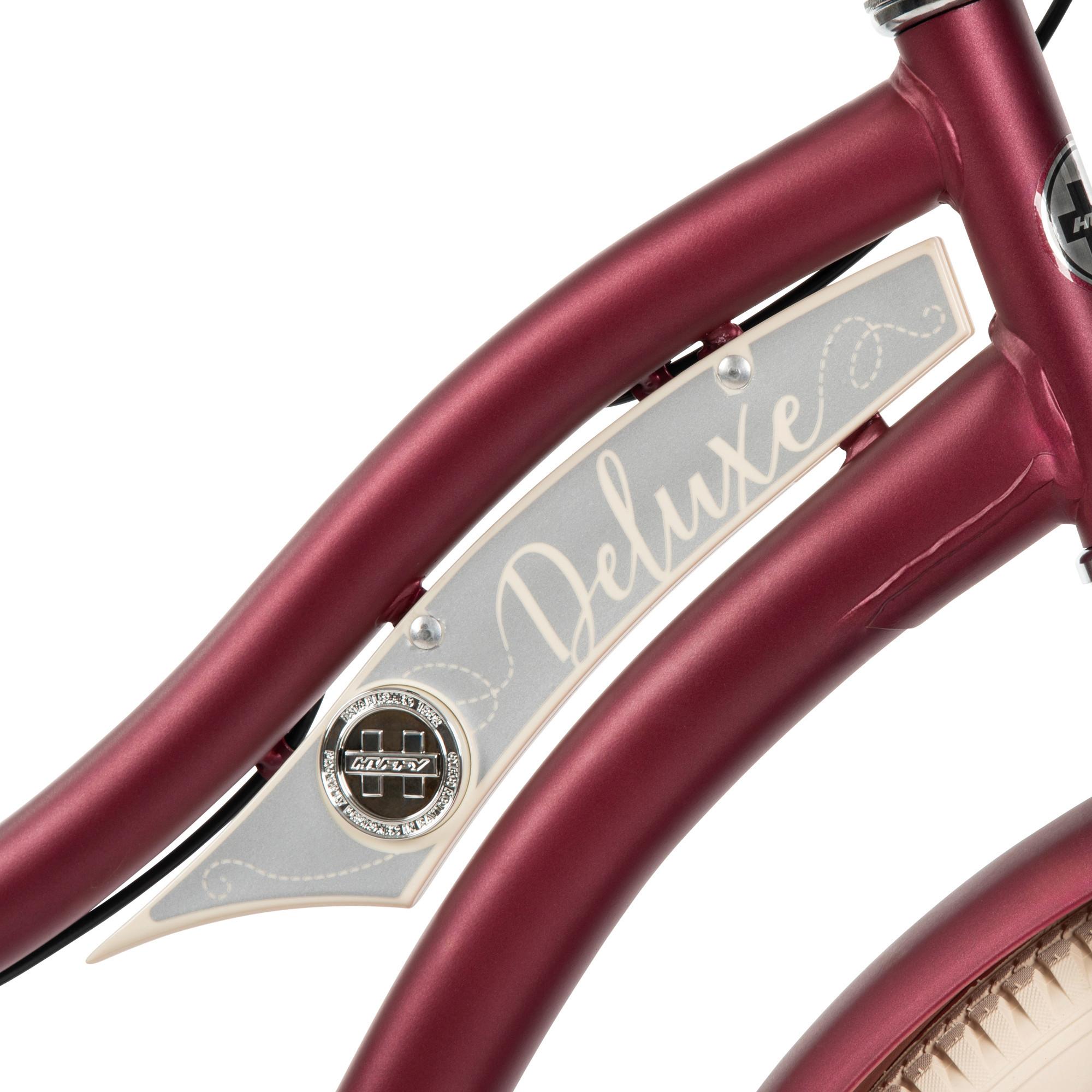 Kinderfahrrad Deluxe Bordeaux, 26 Zoll - Bordeaux, Basics, Metall (69,5/112/172cm)
