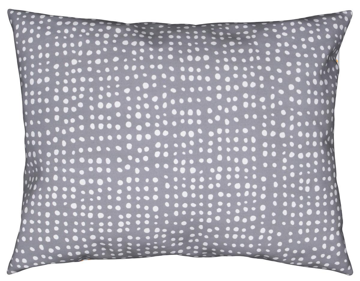 Oboustranné povlečení Luise Wende, 70/90 140/200cm - šedá/bílá, Moderní, textil (140/200cm) - Modern Living
