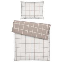 Ágyneműhuzat-garnitúra Naomi - bézs, Konventionell, textil (140/200cm) - Ondega