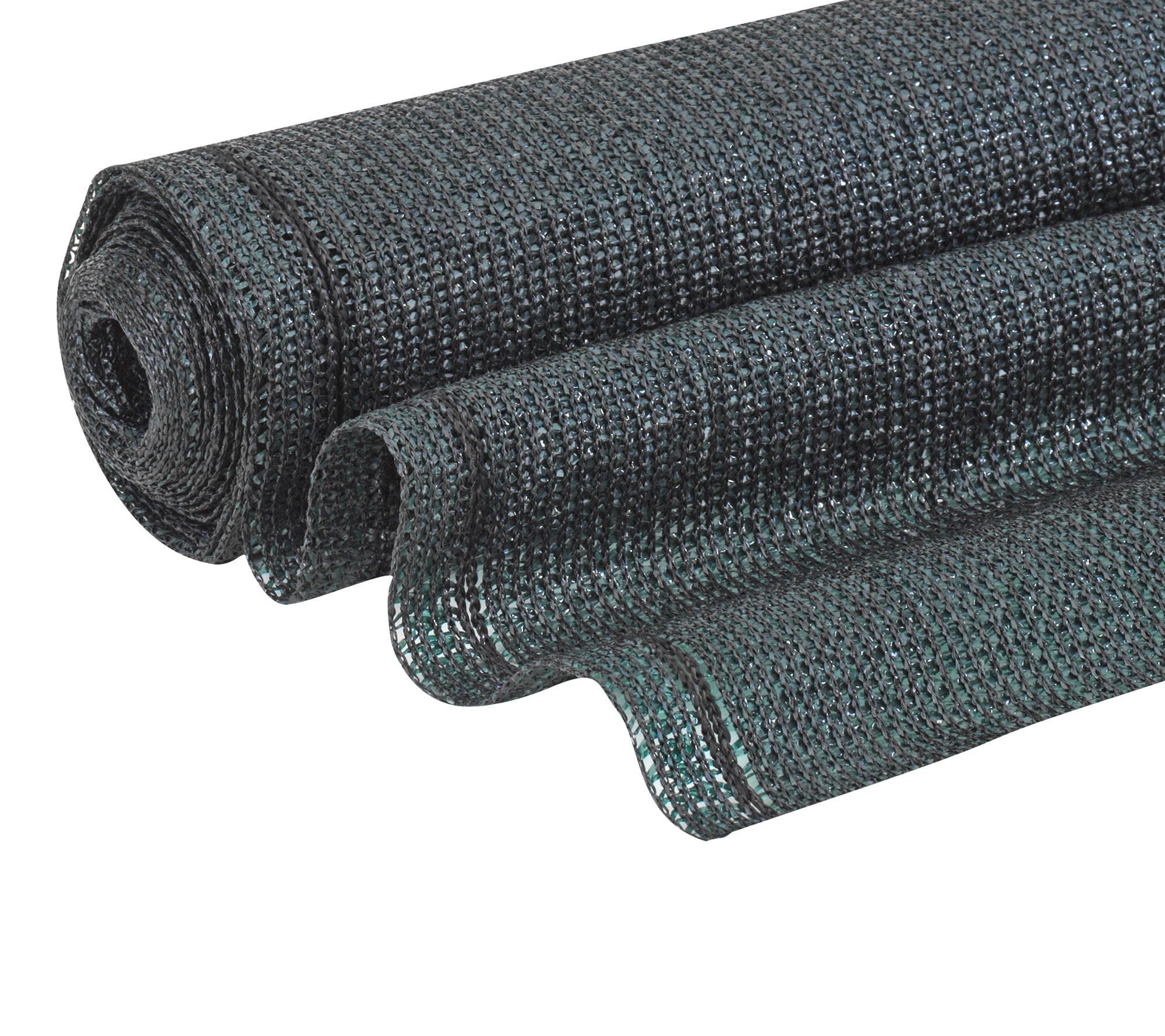 Sichtschutz Screenex Eco Kunststoff Grün - Grün, Basics, Kunststoff (500/100cm)