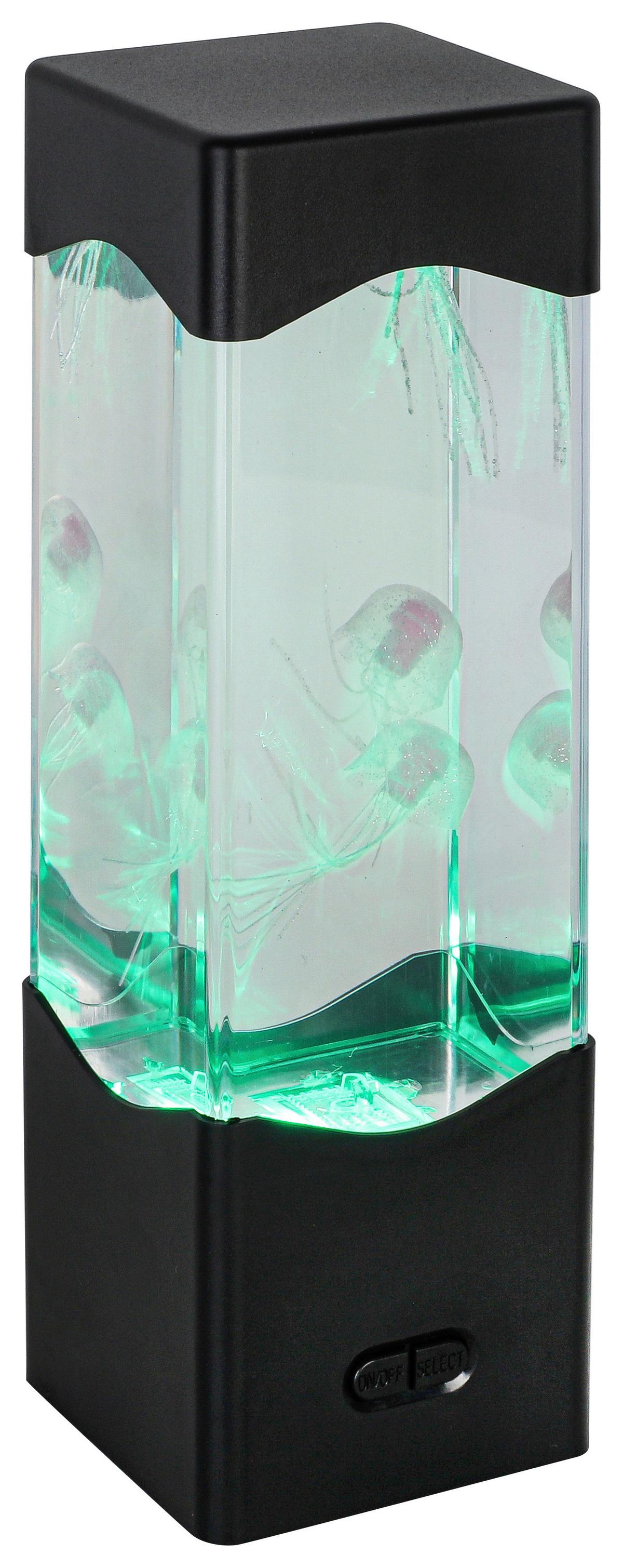 DEKORAČNÉ LED SVIETIDLO QUALI - priehľadné/čierna, Modern, plast (7,5/23,3/7,5cm) - Mömax