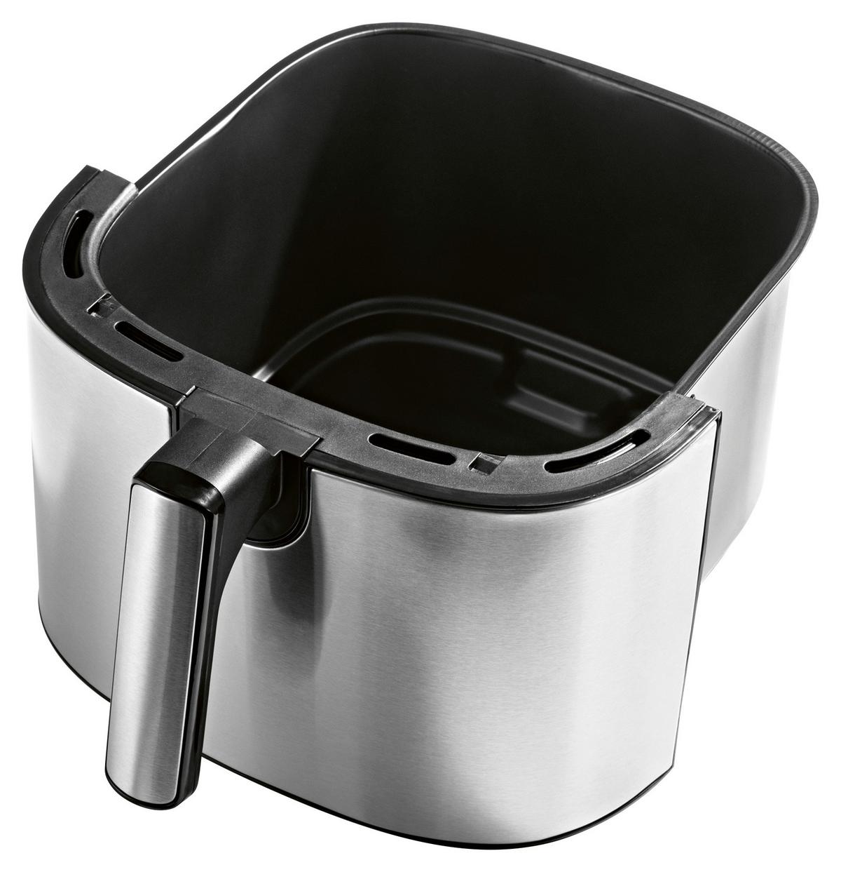 Heißluftfritteuse 14829 - Edelstahlfarben/Schwarz, Basics, Kunststoff/Metall (28,8/36,8/34,8cm)