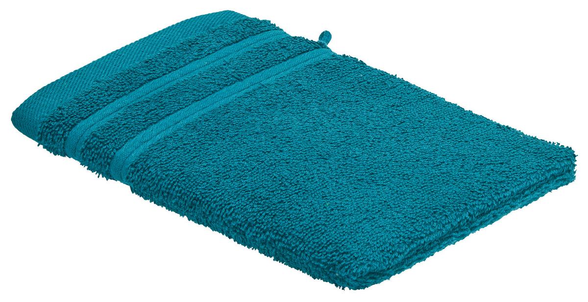 ŽÍNKA NA MYTÍ Melanie, 16/21 cm, petrolejová - petrolej, textil (16/21cm) - Modern Living