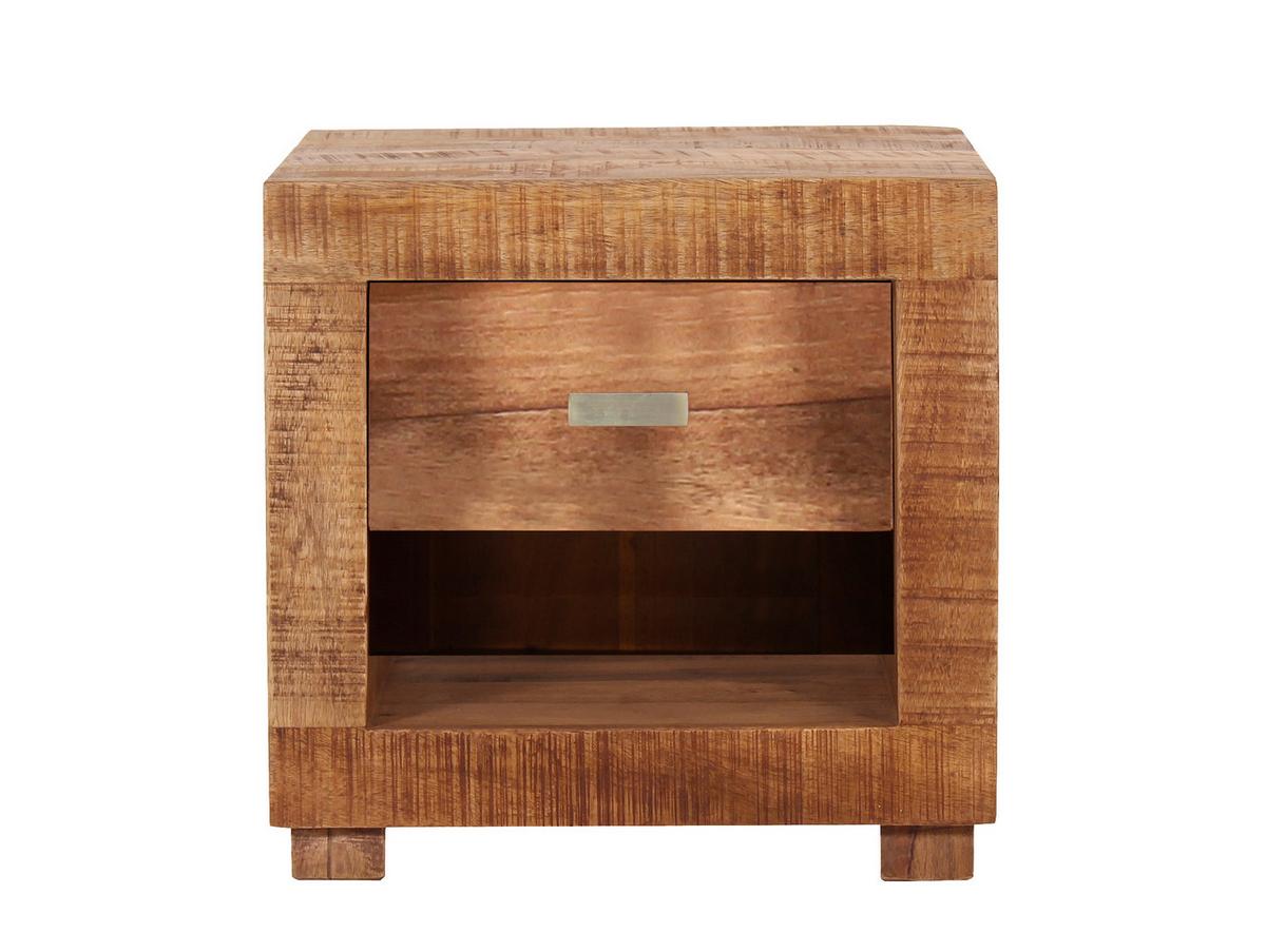 Nachttisch Naturfarben B: 40 Cm - Naturfarben, Design, Holz (40/40/30cm) - Livetastic