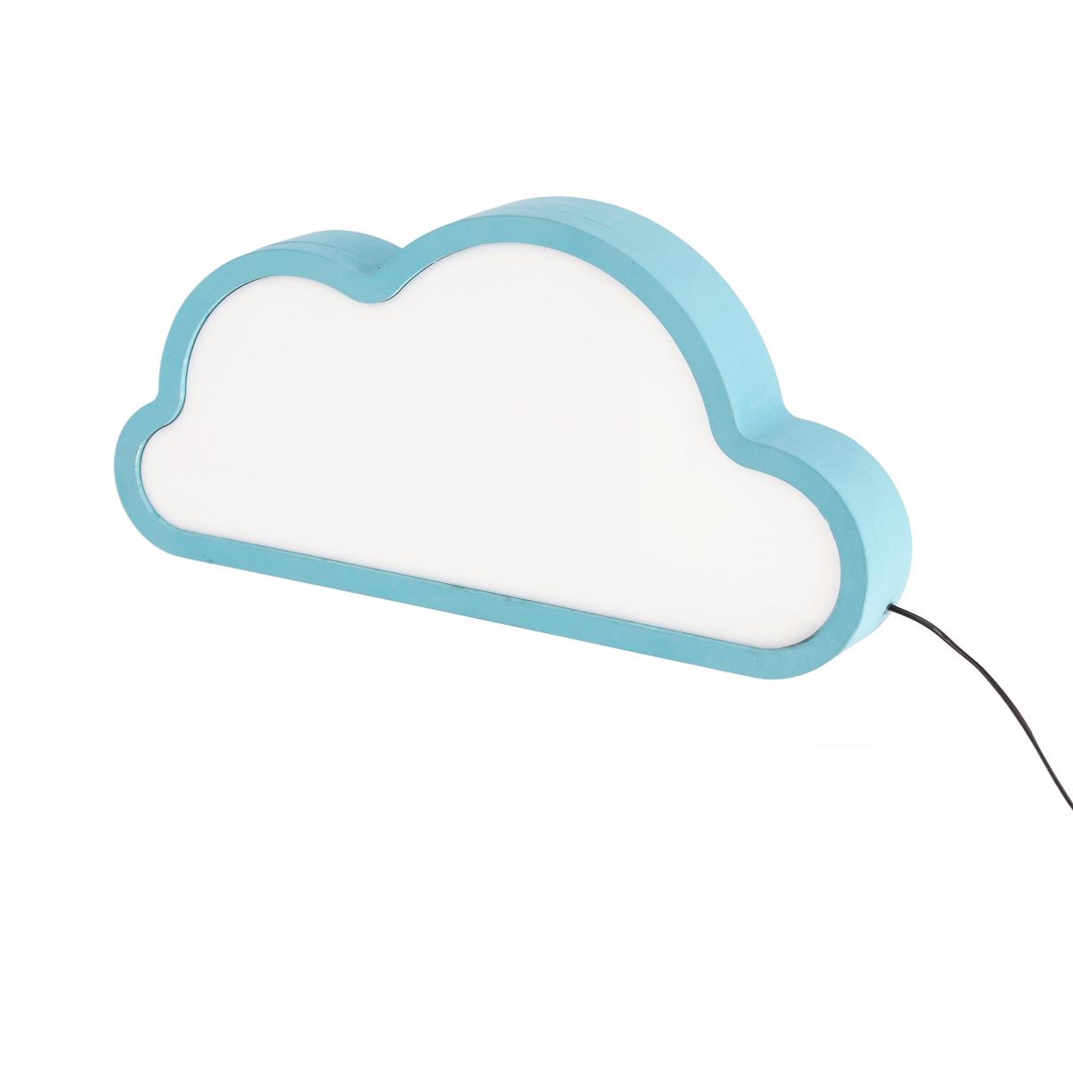 Kindertischleuchte 41-10629 Cloud - Blau, Basics, Holzwerkstoff/Kunststoff (31/3.5/15cm)