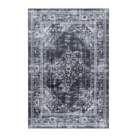 Flachwebteppich Fiesta2002904301black - Schwarz, Design, Textil (200/290cm) - Novel