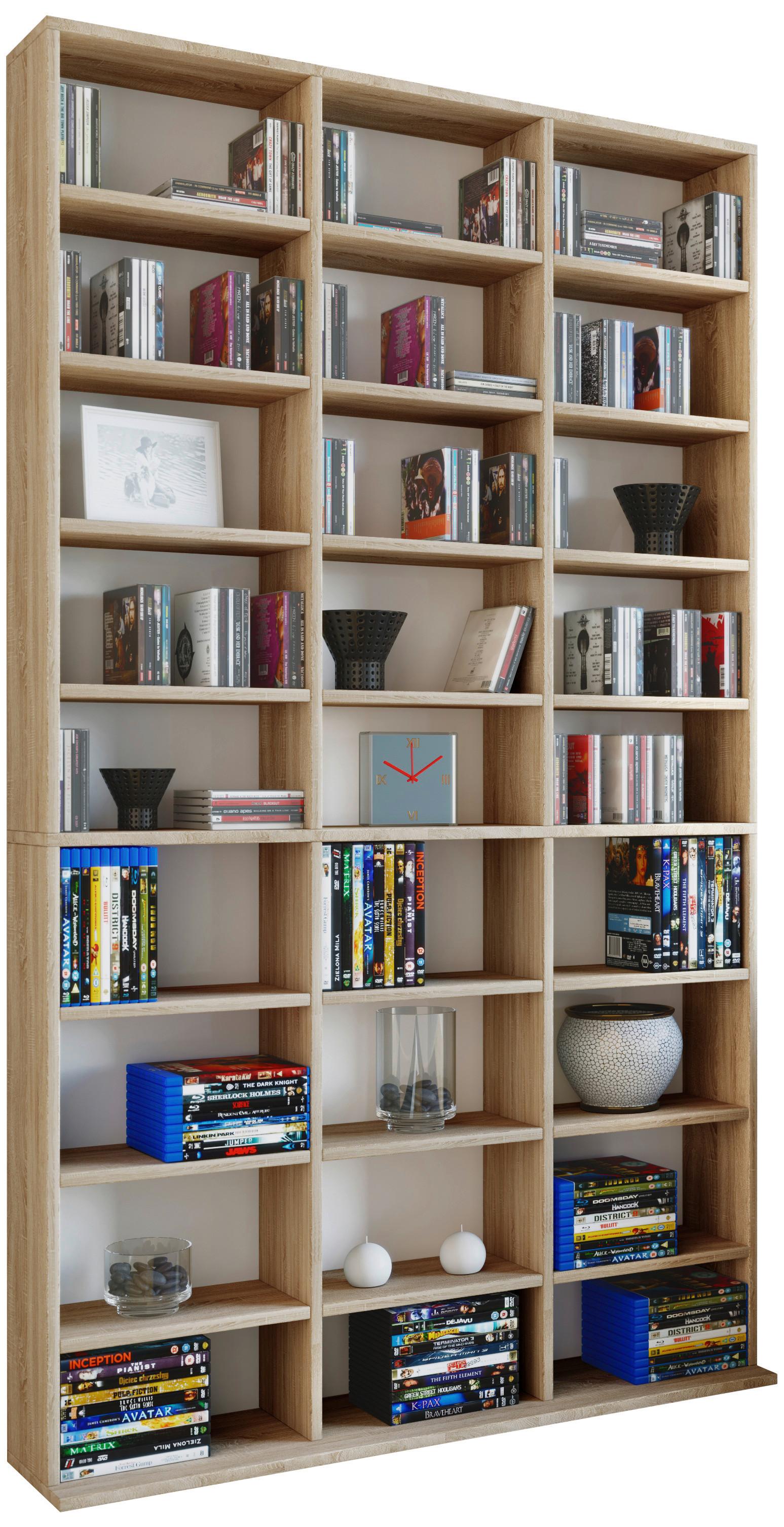 Standregal Megosa Maxi B: 102 cm Eiche Dekor