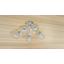 Deckenleuchte Anjo Ø 54 cm 5-Flammig mit Zierkristallen - Chromfarben, KONVENTIONELL, Kunststoff/Metall (54/22cm) - James Wood Deckenleuchte Anjo Ø 54 cm 5-Flammig mit Zierkristallen - Chromfarben, KONVENTIONELL, Kunststoff/Metall (54/22cm) - James Wood