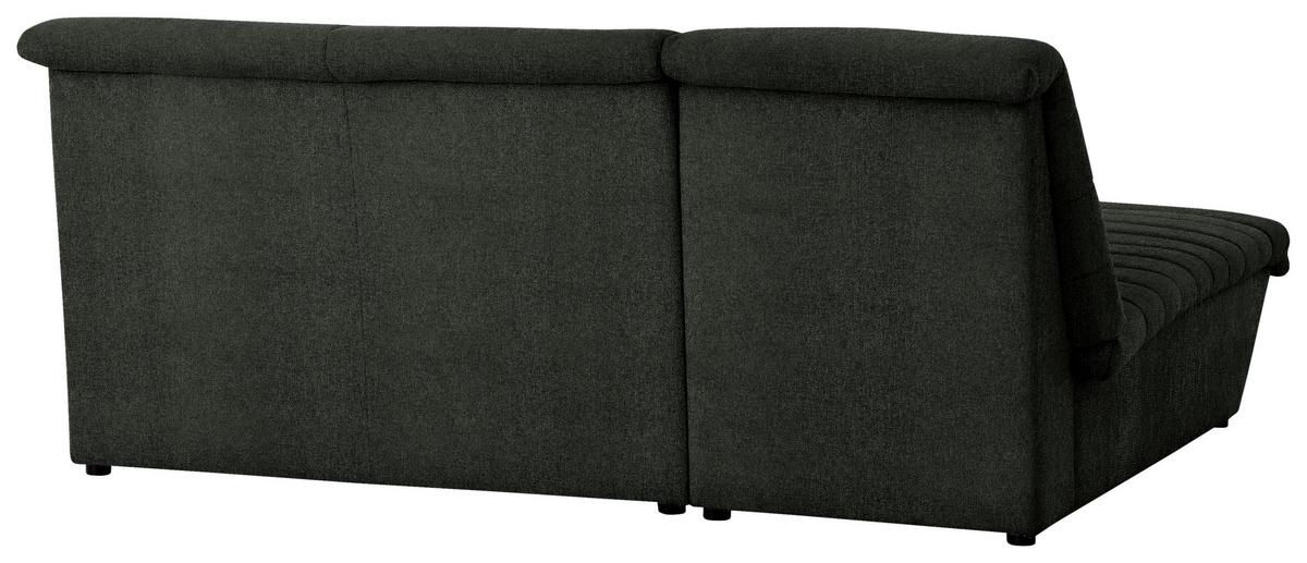 Ecksofa Looks Viii - Dunkelgrün/Schwarz, Design, Textil (168/214cm) - LOOKS by W.Joop