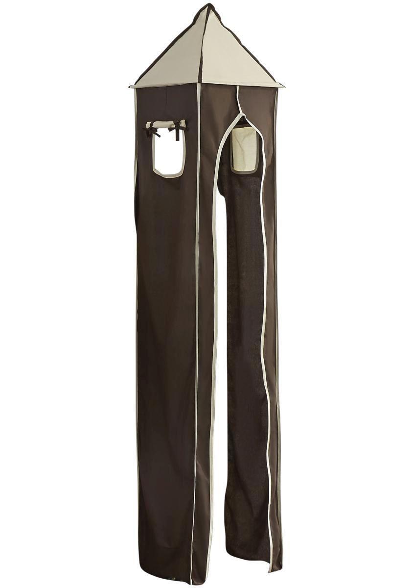 Turmset Braun/beige H: 235 Cm 2-Teilig - Beige/Braun, Design, Textil (40/235/40cm) - MID.YOU