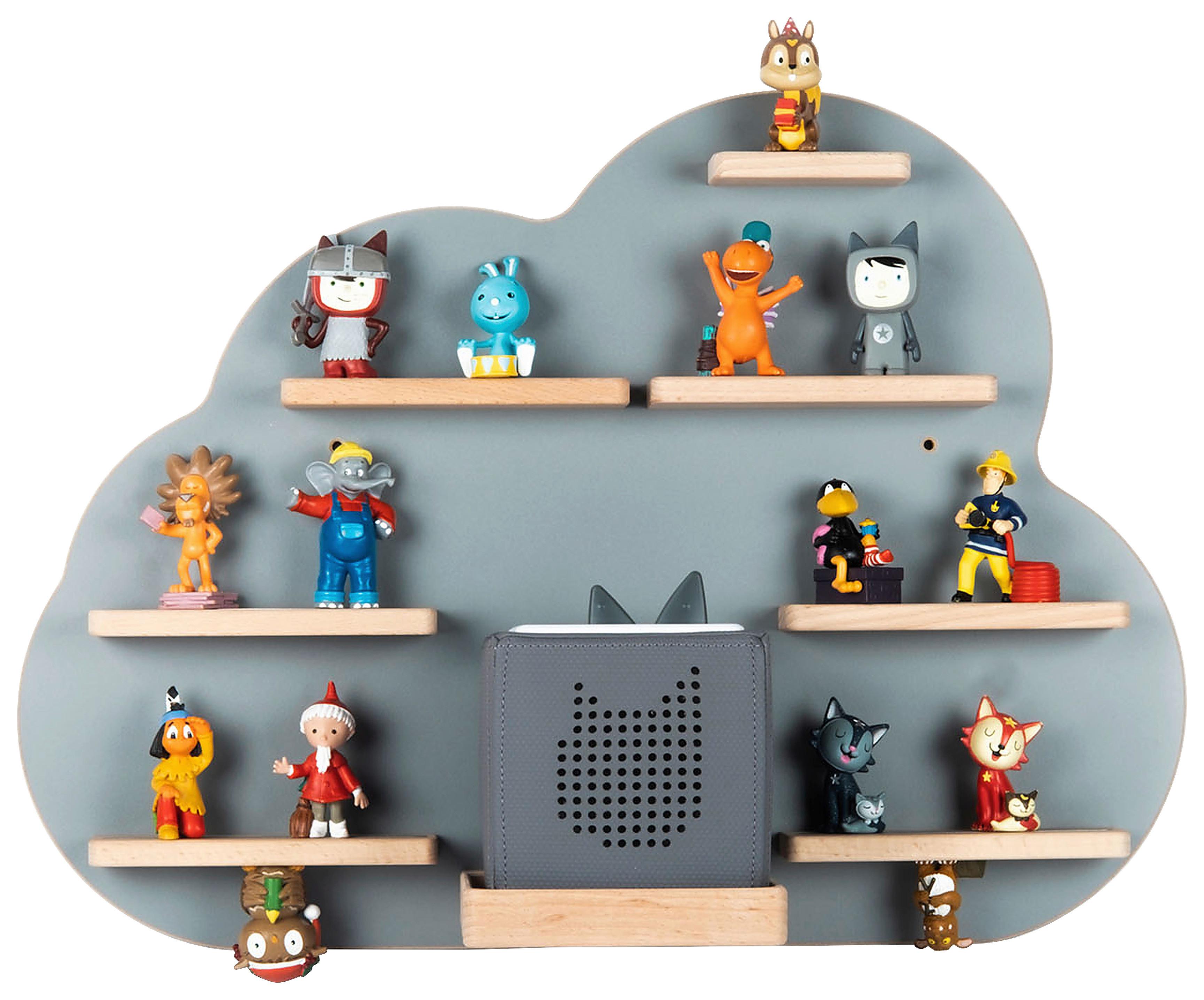 Kinderregal Boarti Grau B: 55 Cm - Grau, MODERN, Holzwerkstoff (55/40/19cm) - MID.YOU