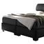 Boxspringbett im Lederlook 180x200cm Vermont 2, Anthrazit - Anthrazit/Schwarz, KONVENTIONELL, Holz/Holzwerkstoff (180/200cm) - Carryhome Boxspringbett im Lederlook 180x200cm Vermont 2, Anthrazit - Anthrazit/Schwarz, KONVENTIONELL, Holz/Holzwerkstoff (180/200cm) - Carryhome