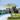 Závěsný Slunečník Gap, 295/245cm, Olivově Zelená - zelená/antracitová, Moderní, kov/textil (295/245cm) - Modern Living
