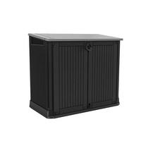 Kissenbox Store-It-Out-Midi 132x114x72 cm 845 L Schwarz - Hellgrau/Schwarz, MODERN, Kunststoff (132/114/72cm) - Keter