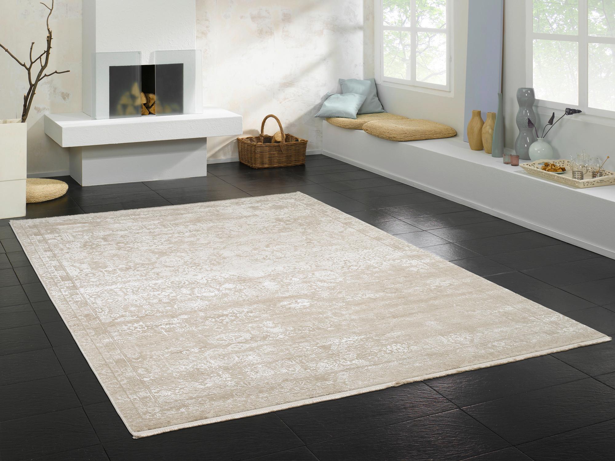 Webteppich Colore - Beige, LIFESTYLE, Textil (80/150cm) - Dieter Knoll