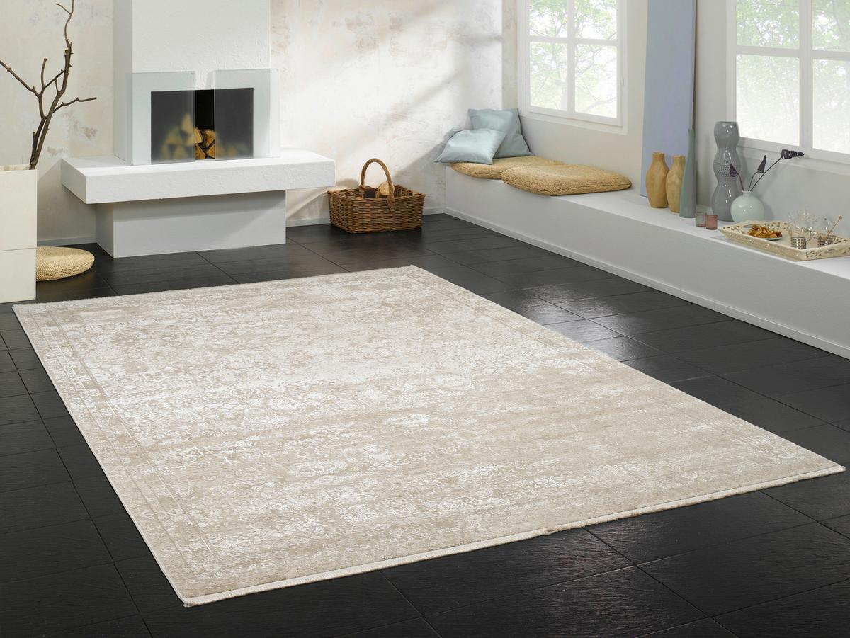 Webteppich Colore - Beige, LIFESTYLE, Textil (120/180cm) - Dieter Knoll