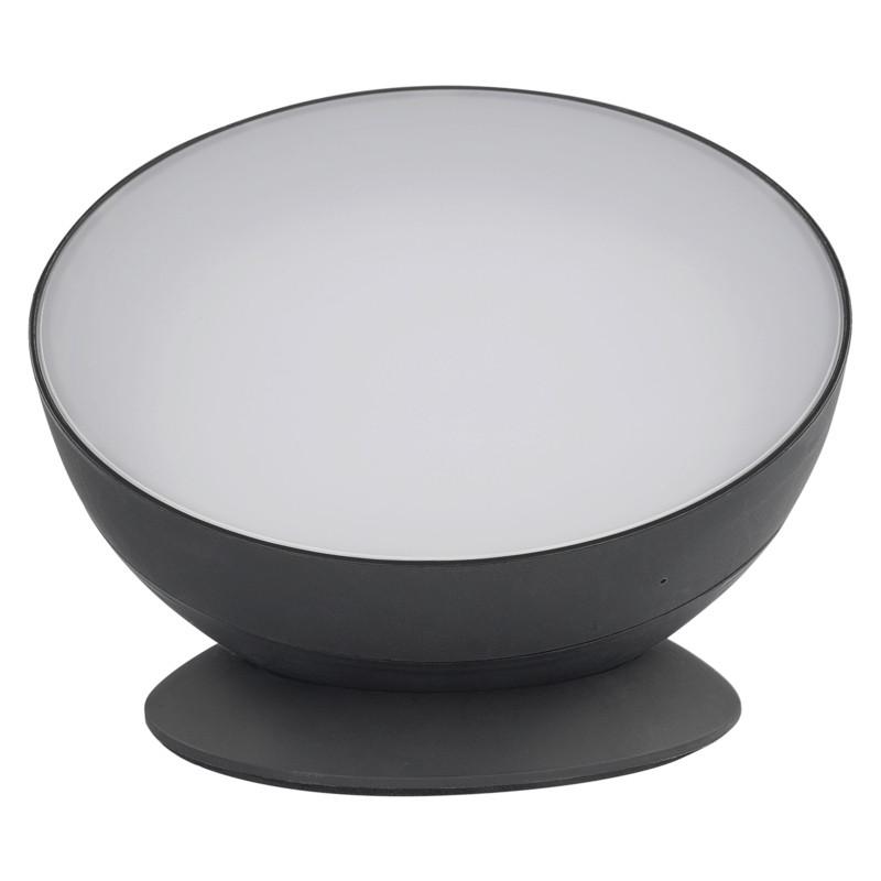 DEKORAČNÉ LED SVIETIDLO GOSMART - čierna, Modern, plast (17.5/17.5/9.2cm)