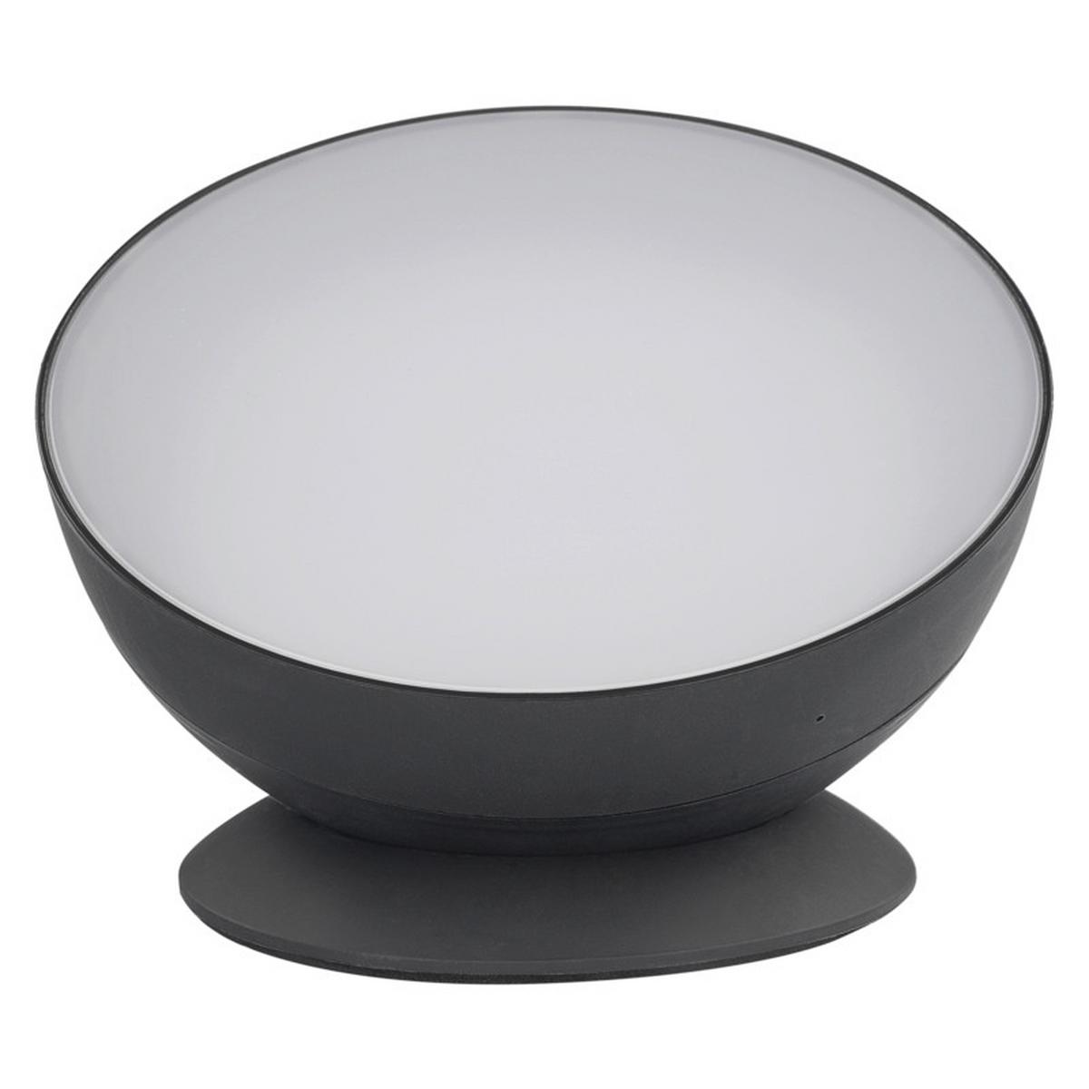 DEKORAČNÉ LED SVIETIDLO GOSMART - čierna, Modern, plast (17.5/17.5/9.2cm)