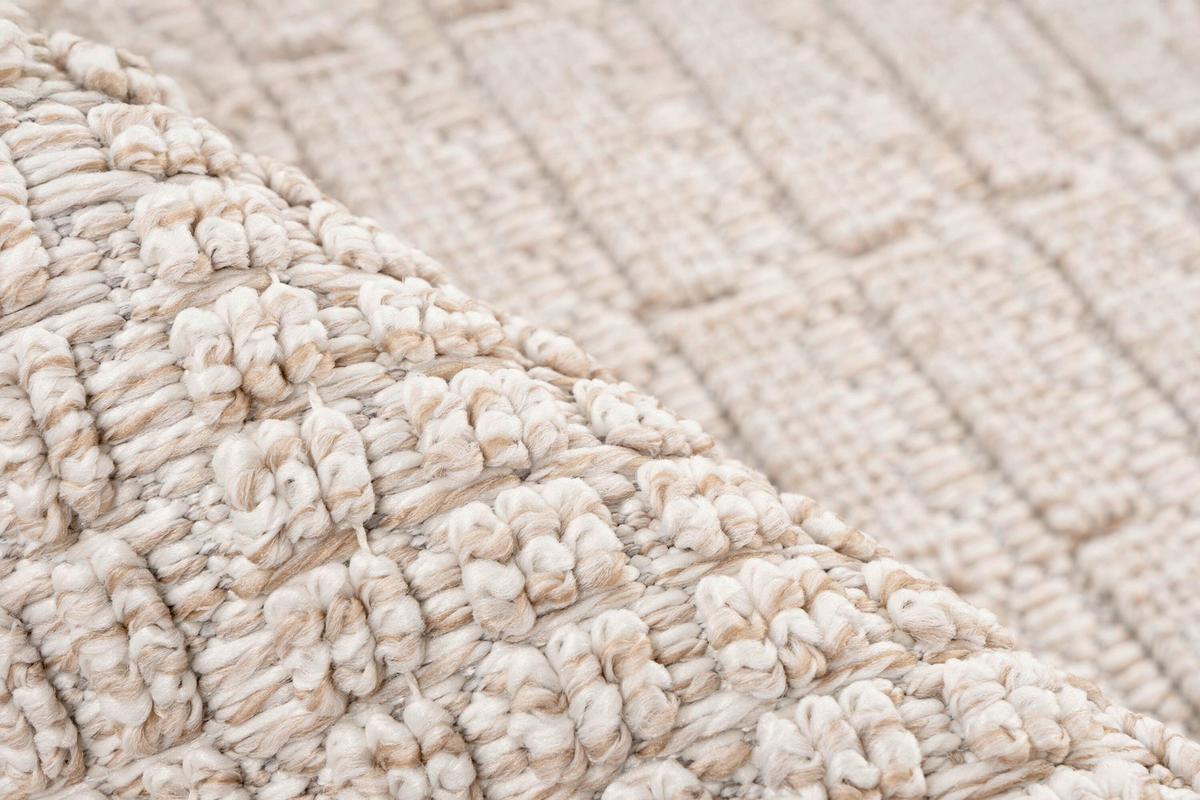 Flachwebteppich Beige, BxL: ca. 160x230 cm - Beige, Basics, Textil (160/230cm) - Kayoom