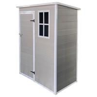 Gartenhaus Nizza - Grau, MODERN, Kunststoff/Metall (152/193/91.5cm) - Homezone