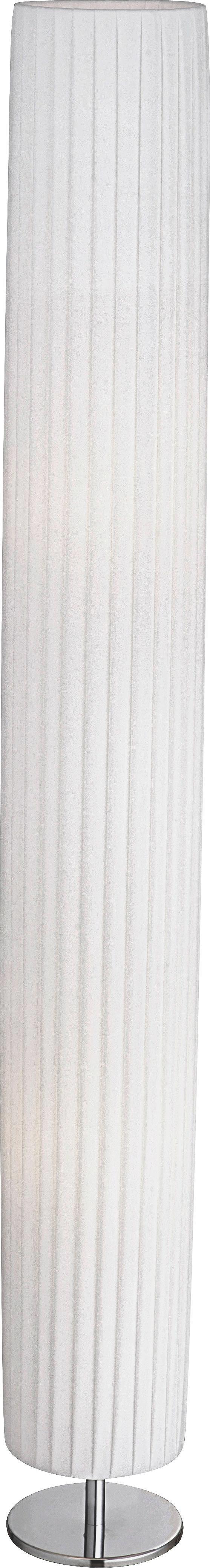 Állólámpa Ella - Fehér, konvencionális, Fém/Textil (15/119cm)