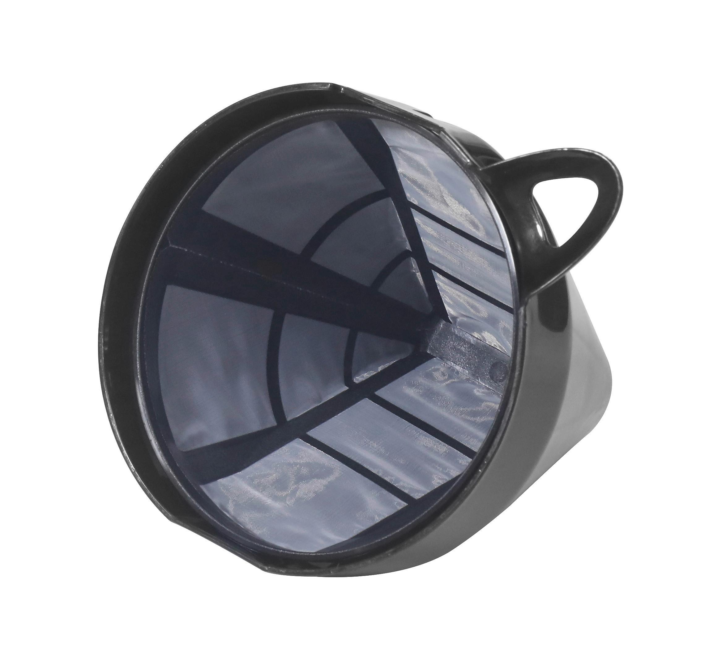 Kaffeemaschine Virgil Glaskanne Bis 8 Tassen - Schwarz, KONVENTIONELL, Glas/Kunststoff (25,5/21,3/33,8cm) - Bono