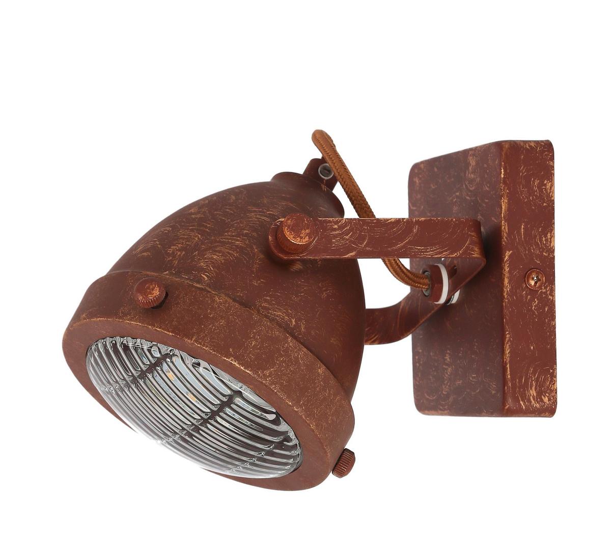 Strahler 91-71064 Frodo - Rostfarben, LIFESTYLE, Metall (15/13cm)