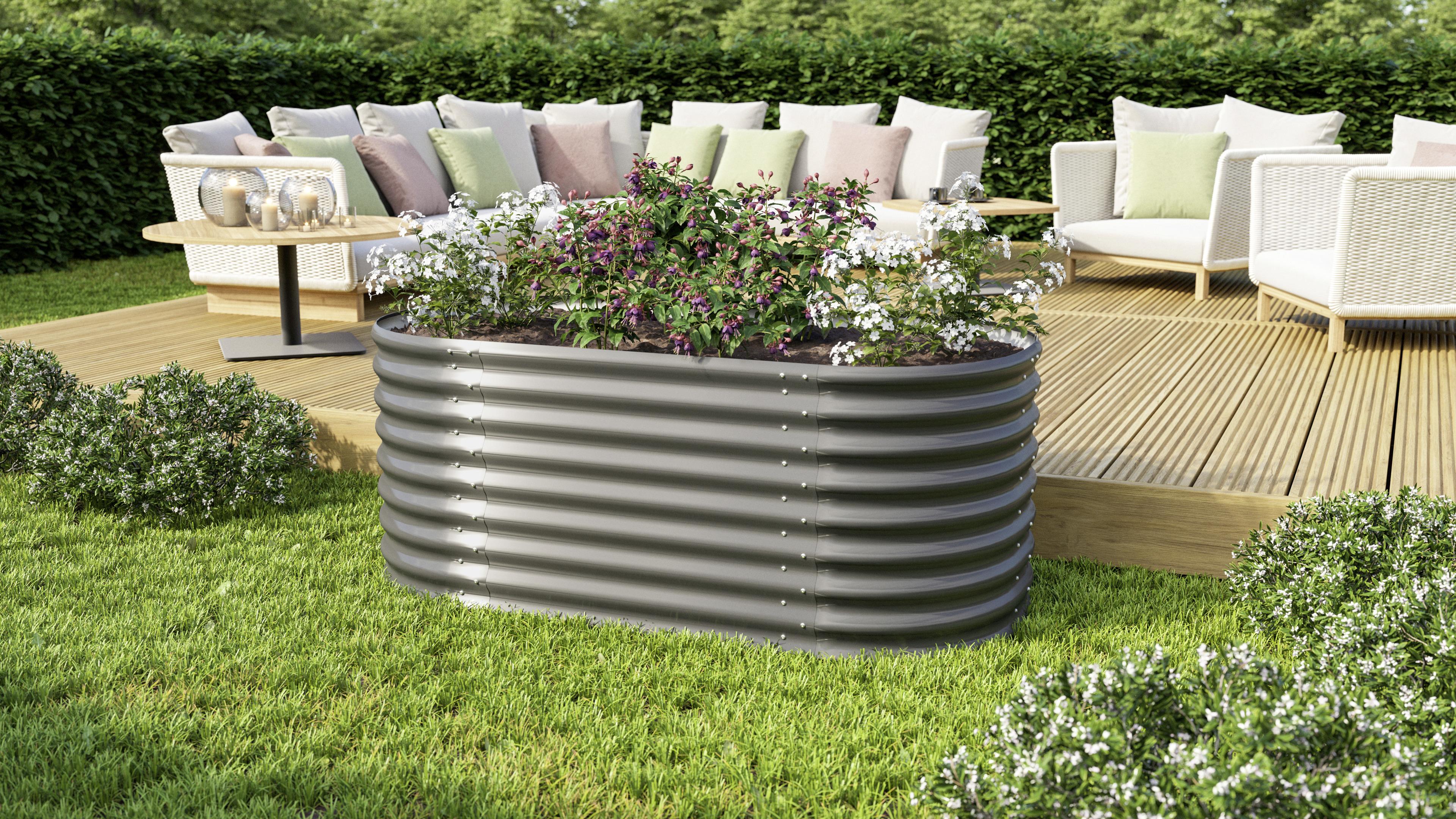 Metall • Rot • Wandstärke ca. 0,65 cm • B/H/T: ca. 82,1/63/162,1cm • einfacher Zusammenbau