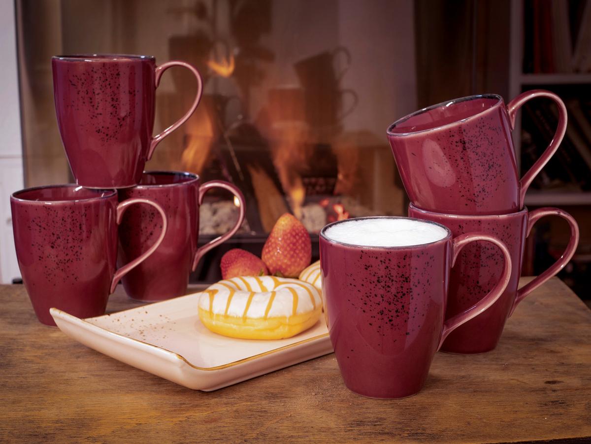 Kaffeebecherset 21995 Nature Collection - Beere, Trend, Keramik (300ml) - Creatable