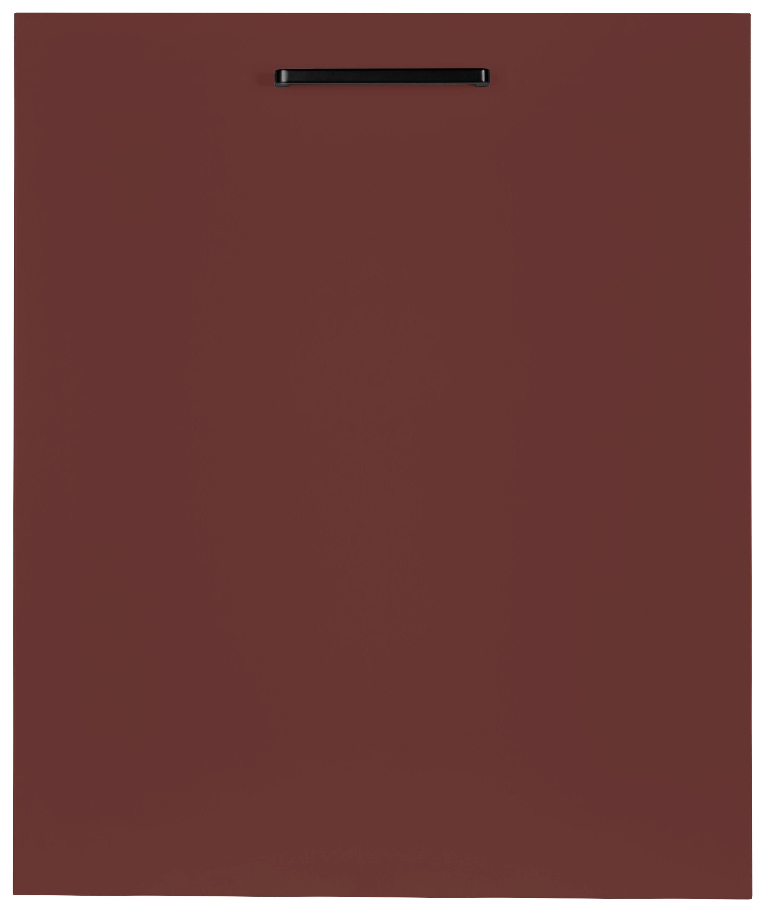 Geschirrspülerfront Easytouch - Rot, MODERN, Holzwerkstoff (45/72/1,9cm) - Nobilia