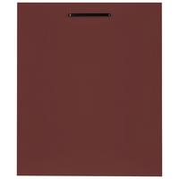 Geschirrspülerfront Easytouch - Rot, MODERN, Holzwerkstoff (45/72/1,9cm) - Nobilia