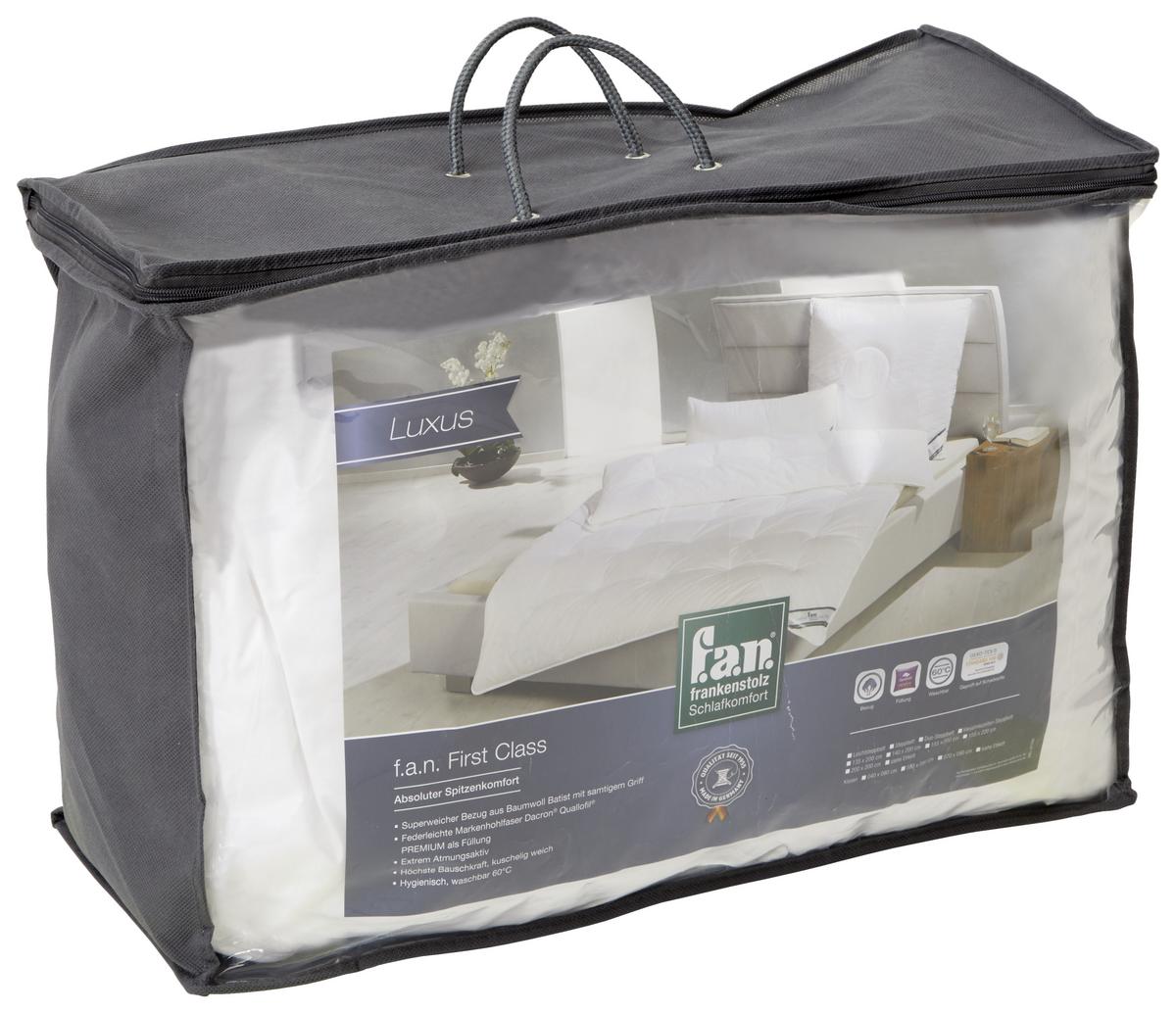 Leichtdecke First Class 2 Polyester 200x140 Cm - Weiß, MODERN, Textil (140/200cm) - FAN