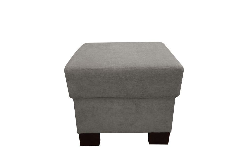Taburetka CHANDLER, hnedá, max. do 150 kg - hnedá, Design, drevo/textil (51/43/51cm) - Ondega