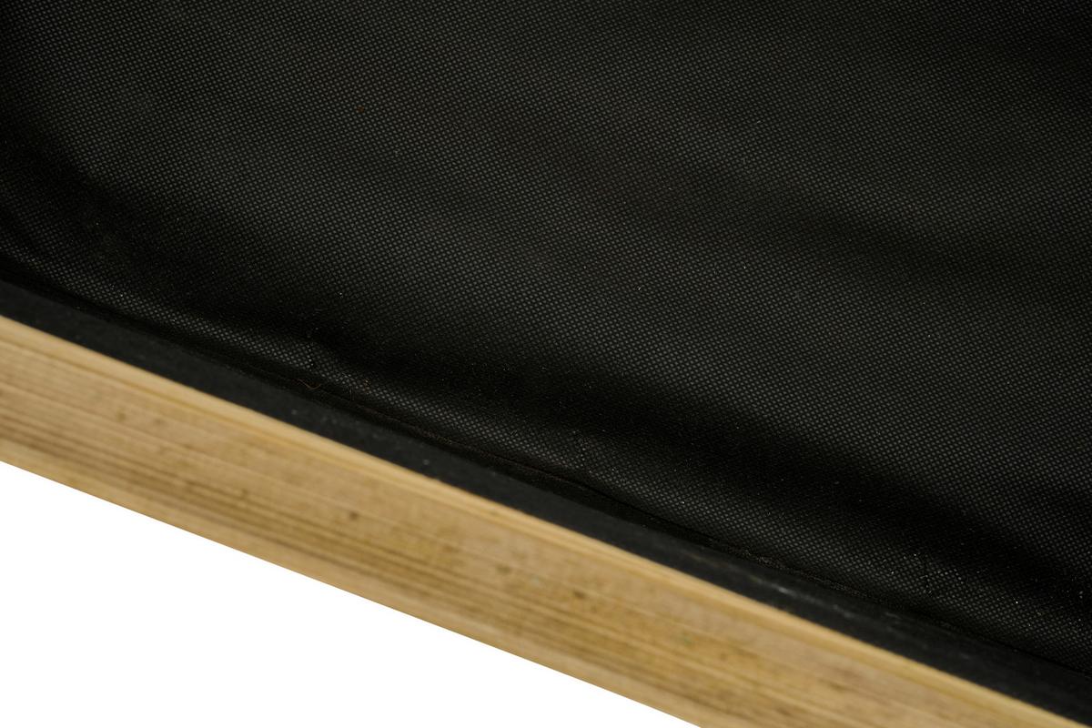 Blumenkasten Schwarz Kieferfarben B: 70 Cm - Schwarz/Kieferfarben, Basics, Holz/Textil (70/30/30cm) - Siena Garden