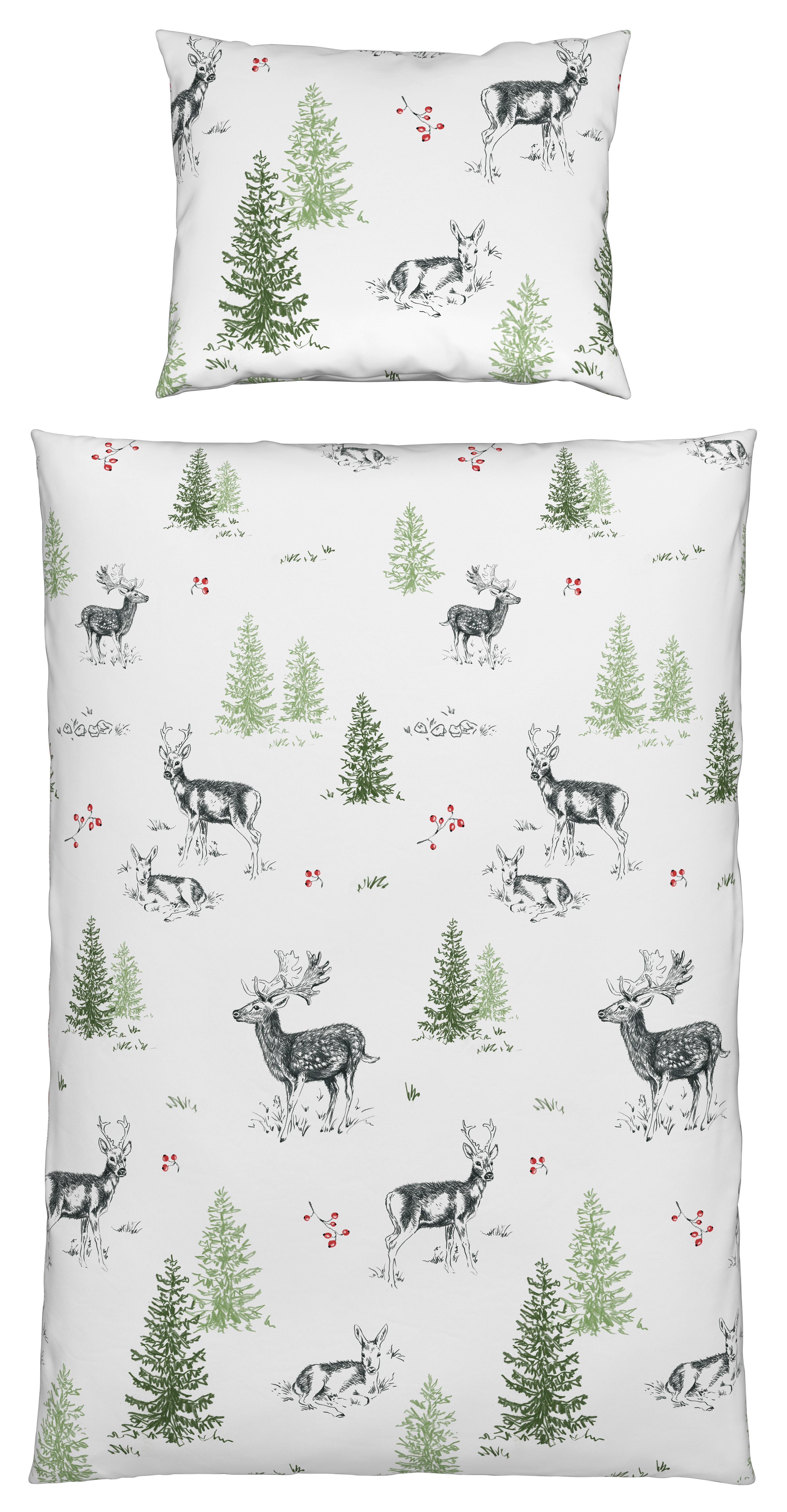 Bettwäsche Finn - Weiß, ROMANTIK / LANDHAUS, Textil - James Wood