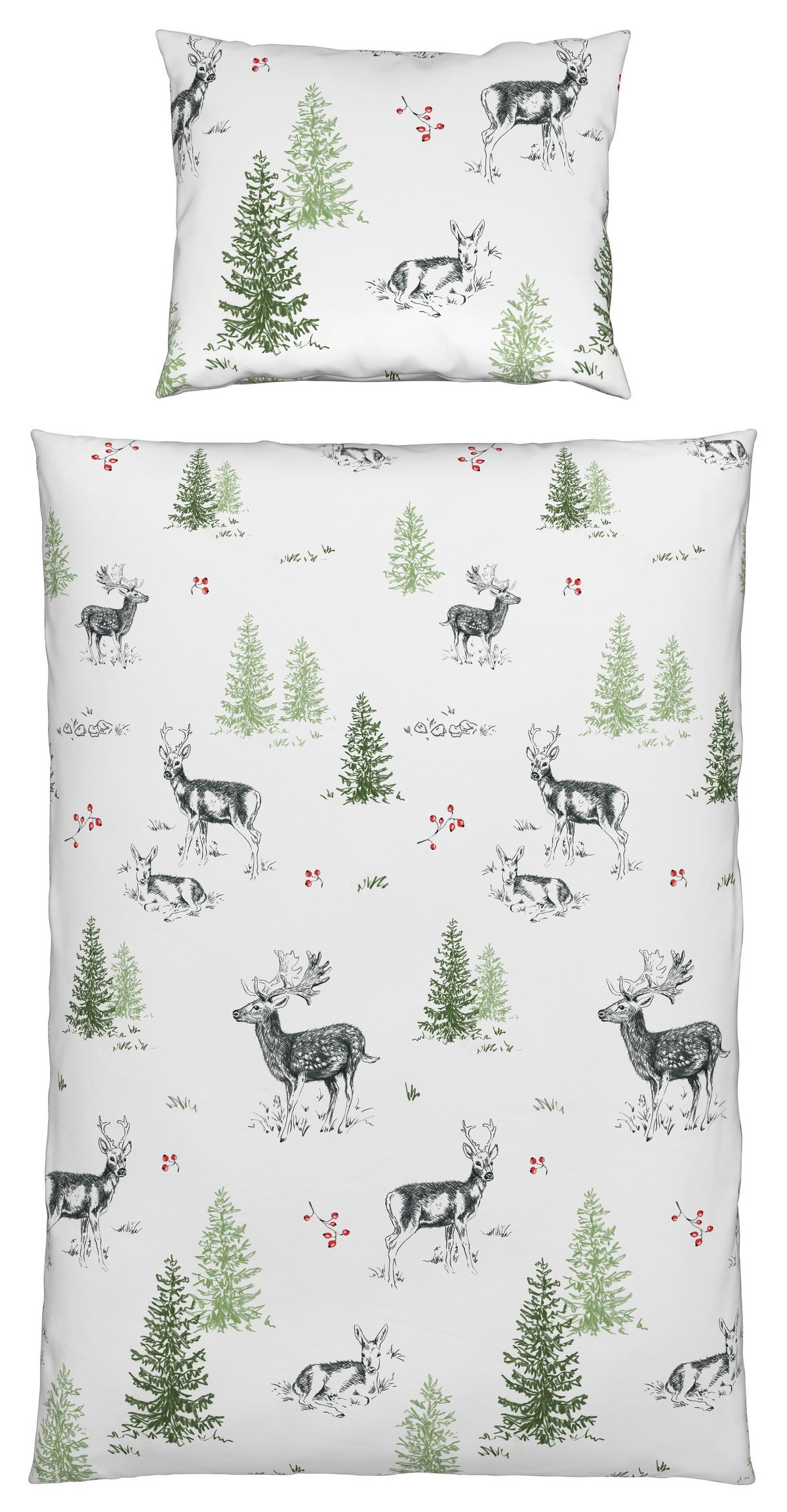 Bettwäsche Finn - Weiß, ROMANTIK / LANDHAUS, Textil - James Wood