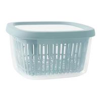 Dóza na skladovanie potravín AROMA 1,5L - svetlomodrá, Konventionell, plast (17,5/17,5/10cm) - Mömax