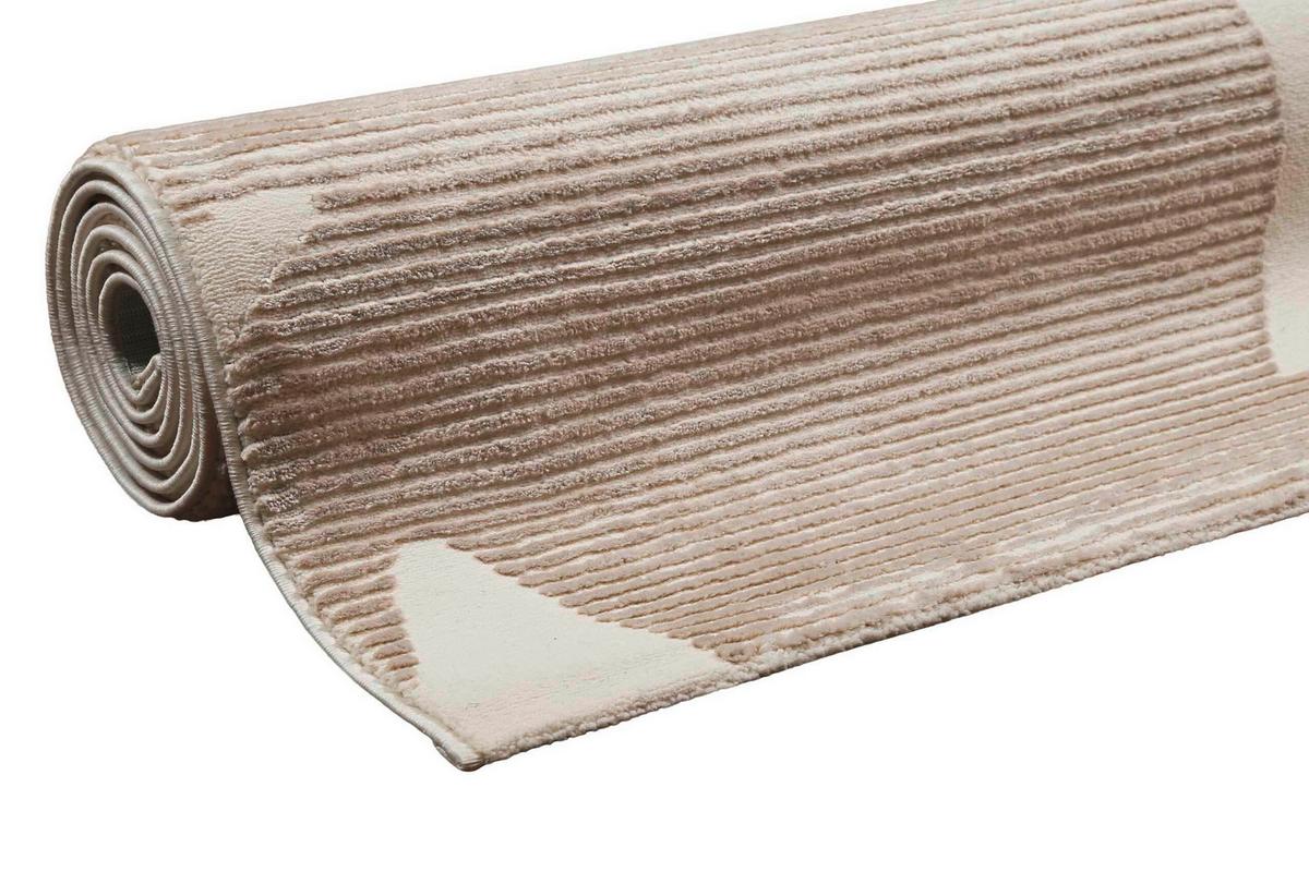 Flachwebteppich, 80x150 cm Sara - Beige/Creme, KONVENTIONELL, Textil (80/150cm) - Esprit