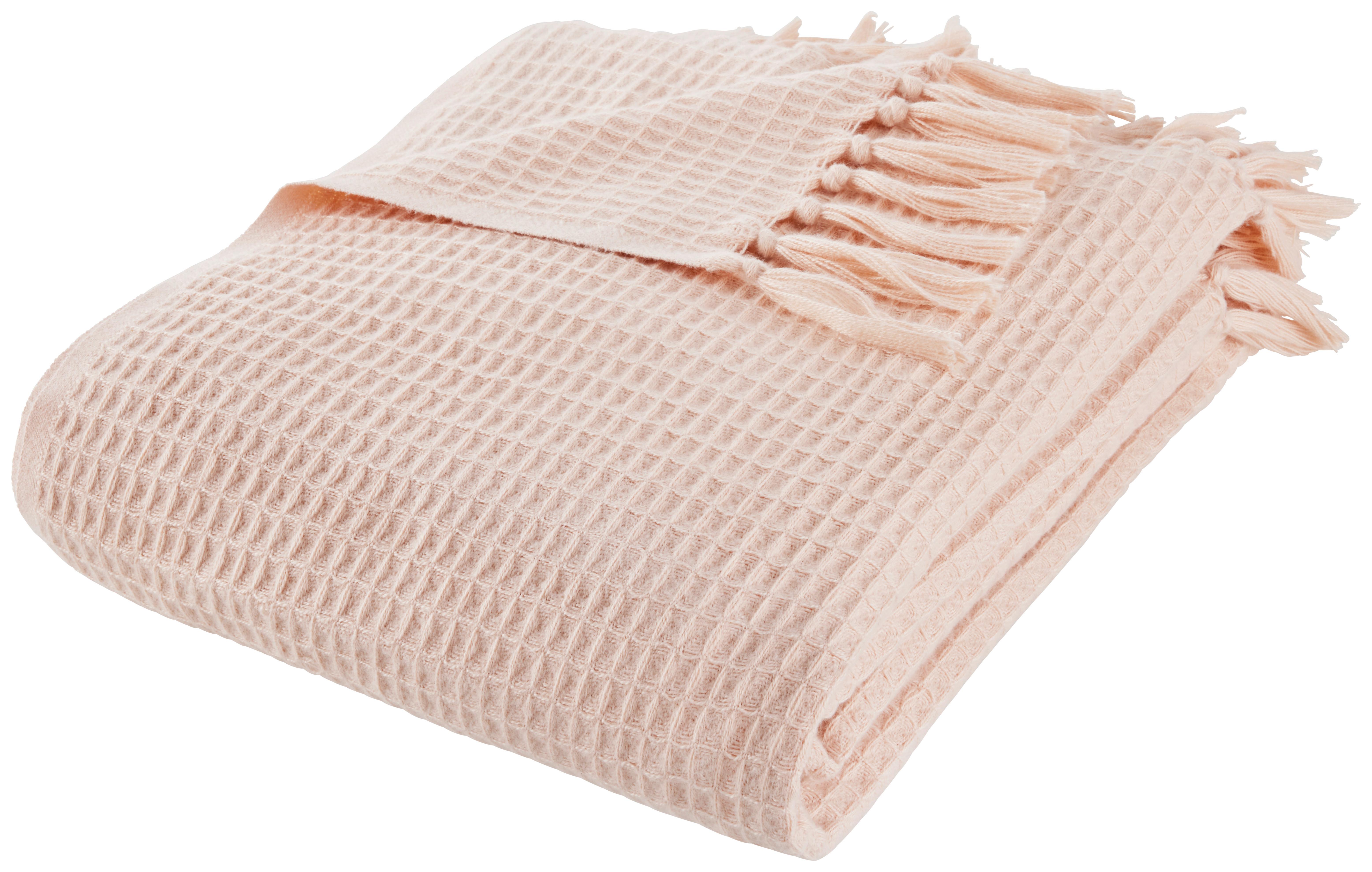 Deka Susa, 140/180cm, růžová - růžová, Moderní, textil (140/180cm) - Modern Living