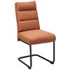 Schwingstuhl Hilal - Hellbraun/Schwarz, LIFESTYLE, Holz/Textil (45/94/62cm) - MID.YOU