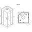 Duschkabine Design 2 - Chromfarben/Schwarz, MODERN, Glas/Metall (90/90/210cm) Duschkabine Design 2 - Chromfarben/Schwarz, MODERN, Glas/Metall (90/90/210cm)