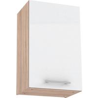 Felsőszekrény Corina - Sonoma tölgy/fehér, műanyag/fa (45/72,3/34,6cm)