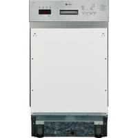 Einbau-Geschirrspüler Gsi 1047 B: 45 cm Teilintegriert - Silberfarben, Basics (45/82/57cm) - Nabo