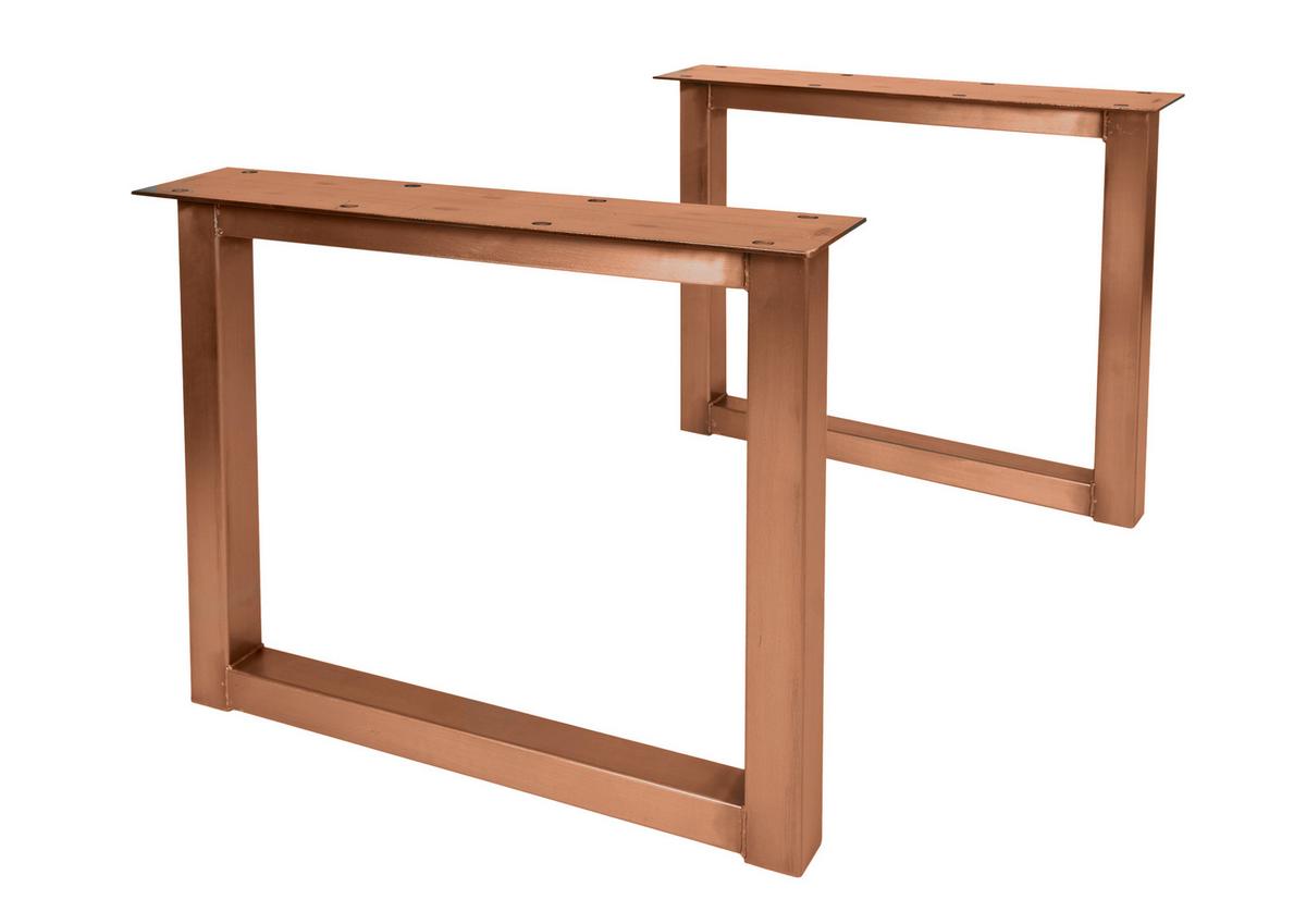 ESSTISCH Multicolor/Braun L: 240cm - Multicolor/Braun, MODERN, Holz/Metall (240/100/76,5cm) - MID.YOU